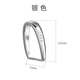 左歐（Zuoou）s925純銀吊墜扣頭翡翠玉石玉器扣夾玉扣空托項(xiàng)鏈配件連接件卡扣 銀色