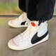 耐克（NIKE） 板鞋男鞋2026春季新款運動(dòng)鞋Blazer MID開(kāi)拓者高幫學(xué)生休閑鞋D DD3111-100黑白解構機能板鞋 41