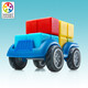 SMARTGAMES迷你彩拼車(chē)三視圖訓(xùn)練兒童益智玩具 6歲+ 兒童節(jié)禮物