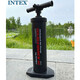 INTEX 打氣筒68612充氣手泵68615高效充氣船用泵充氣床充氣玩具用氣泵 68615大號(hào)手泵 抽拉雙向進(jìn)氣