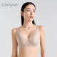 Comfit【風(fēng)巢杯】軟支撐內(nèi)衣女大胸顯小收副乳文胸CBW0183七夕禮物 藕色LAV 85B