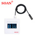 索安（SOAN） wifi溫濕度報警器溫濕度記錄儀涂鴉智能APP遠(yuǎn)程告警信息推送 A=WiFi液晶溫濕度一體（線長1米