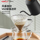 SIMELO手沖咖啡濾杯咖啡壺玻璃滴濾式咖啡過(guò)濾器V60風(fēng)暴炫紋玻璃濾杯02