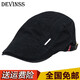 DEVINSS鴨舌帽子男女通用帽子四季皆可佩戴棉質(zhì)鴨舌帽時(shí)尚前進(jìn)帽子 黑色 可調(diào)節(jié)大小