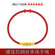 XD防水鋼絲繩編織手繩手鏈男女串穿大孔珠手鏈本命年禮物
