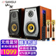 山水（SANSUI） S620家用藍(lán)牙音響 家庭環(huán)繞HIFI好音質(zhì)電視音箱影院 重低音炮K歌多媒體 S650電腦音響 家庭K歌 S630音箱+無線麥