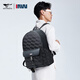 七匹狼雙肩包男士大容量休閑旅行背包潮牌戶(hù)外男包高中大學(xué)生書(shū)包電腦包 黑色 狼族履途高端系列