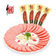 誠信食品 蒜味腸190gX4根 組合預包裝風(fēng)味烤腸蒜香即食休閑零食