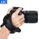 JJC 相機(jī)手腕帶 快槍手 適用于佳能R52 R8 R7 R50 R6II 5D4 90D尼康D850 D7500松下S5II S5M2微單單反 黑色 金屬底座(ARCA SWISS快裝板)