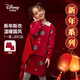 迪士尼（DISNEY）兒童女童套裝裙子加厚毛衣衫紅色拜年服23冬DB331TE16大紅130