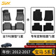 3W適用于寶馬5系TPE520li525/528li523i530540li進(jìn)口M5TPE汽車(chē)腳墊 寶馬5系Li 腳墊+毯面11-17款