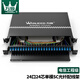 萬(wàn)級（OFNPFTTH）電信級光纖配線(xiàn)架 24口24芯單模SC滿(mǎn)配光纖熔纖盒 抽拉式配線(xiàn)架含尾纖終端盒2-32122