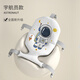 貝喜澡盆懸浮浴墊浴網(wǎng)兜浴床可坐躺新生兒洗澡盆通用神器嬰幼兒懸浮墊 宇航員款【五扣護脊】