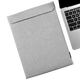 NACCITY macbookpro內膽包16寸14蘋(píng)果筆記本電腦包13.3英寸Air保護套15包 麻灰色 新款Pro/Air 13寸