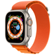 Apple Watch Ultra1/Ultra2蘋(píng)果手表 二手智能手表 蜂窩款49毫米 鈦金屬表殼Ultra 99新  裸機 （橙色回環(huán)式表帶）[{