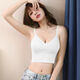 TULX美背加厚內(nèi)衣卡卡同款U型美背內(nèi)衣女小胸聚攏加厚墊顯大網(wǎng)紅吊帶 U型白色 (高品質(zhì)款) M 5.0c加厚墊(80-120斤)