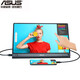 華碩（ASUS） MB16AMT 15.6英寸全高清便攜顯示器十點(diǎn)觸控內置電源音箱筆記本電腦外接 IPS屏 Type-C+Micro HDMI接口