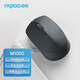 雷柏（Rapoo） M100G無(wú)線藍(lán)牙多模鼠標(biāo)商務(wù)辦公小巧便攜高效節(jié)能輕音 M100G深灰色