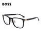 雨果博斯（HUGO BOSS）【明星同款】男款純黑眼鏡框李敏鎬同款近視眼鏡架1408F 2M2 54mm