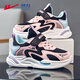 回力（Warrior）童鞋女童鞋春秋款網(wǎng)面透氣兒童運動(dòng)鞋WZ(CL)-0970 黑/粉/月35