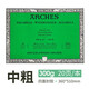 阿詩(shī)（ARCHES）水彩本純棉水彩紙進(jìn)口300g畫(huà)畫(huà)紙水彩畫(huà)專(zhuān)業(yè)用紙四面封膠 綠面 中粗(36X51CM) 20頁(yè)/本
