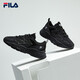 FILA【男女同款】斐樂情侶七夕跑步鞋復(fù)古老爹鞋火星鞋潮流時尚老爹鞋 女-黑-BK 38