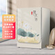 聲聲優(yōu)選滾筒洗衣機(jī)罩防曬隔熱罩防水蓋布海爾小天鵝通用洗衣機(jī)套防塵罩子 荷花韻加厚加密【粘貼拉鏈一體】 防水防曬容量10-12公斤品牌通用