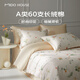 MIDO HOUSE銘都床上用品四件套新疆長(zhǎng)絨棉全棉印花貢緞純棉床單被套床笠床品 【60支長(zhǎng)絨棉貢緞】甜美春日 1.5m 床單款 （被套200*230cm）