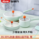 安博力 （Abrel）抗菌炒鍋不粘鍋家用少油煙炒菜套裝鍋燃?xì)庠铍姶艩t通用 炒鍋+煎鍋+奶鍋 16cm