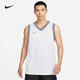 耐克（NIKE）男子戶(hù)外運動(dòng)V領(lǐng)透氣無(wú)袖休閑經(jīng)典輕便運動(dòng)背心 FQ3708-100 L