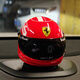 蔚來(lái)汽車(chē)nomi帽子裝飾/賽車(chē)手NOMI/賽車(chē)頭盔/F1/機器人頭飾 法拉利紅（貼圖版）已貼好