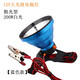 12V頭燈 led強光大光圈燈頭夾電瓶外接燈 白光(超200W白熾燈)型