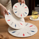 onlycook隔熱墊餐墊杯墊 耐高溫桌墊 日式簡(jiǎn)約防燙墊 家用西餐墊碗墊 18cm