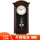 POWER霸王鐘表音樂(lè)整點(diǎn)報(bào)時(shí)掛鐘客廳現(xiàn)代中式時(shí)鐘掛表長(zhǎng)60cmBW15003J2