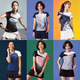 DUBLS夏季新款羽毛球服女裝套裝運動(dòng)衣服裝男比賽訓練速干透氣短袖褲裙 下裝可以任意搭配，下單留言 M