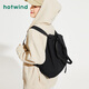 熱風(fēng)（Hotwind）女士背包秋季新款單肩包輕便多功能尼龍雙肩包戶(hù)外大容量包包 01黑色(B58W4302) F