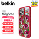 貝爾金（BELKIN）磁吸手機殼 迪士尼定制 兼容MagSafe手機保護套適用于蘋(píng)果15系列 草莓熊鏡面款 iPhone 14 Pro