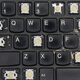 精群適用聯(lián)想thinkpad筆記本鍵盤(pán)按鍵帽X1 L13 e15 T14 x1C s1 GEN2支架卡扣更替換定制橡膠氣墊蓋帽 25