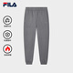 FILA 斐樂官方長褲男士2025秋冬情侶衛(wèi)褲加絨寬松收口運(yùn)動(dòng)休閑褲子