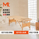 Mt折疊按摩床美容床便攜拉伸床按摩美容中醫針灸理療床家用推拿床 拉菲184*63cm米黃色+方形枕-新款