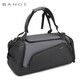 班歌健身包男干濕分離運動(dòng)手提出差大容量斜挎包獨立鞋倉旅行包1917灰