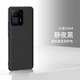 倪爾克 小米mix4手機殼米mix4素皮保護套xiaomi輕薄防手汗防摔硅膠軟殼mix全包鏡頭 小米Mix4【靜夜黑】+品牌水凝膜