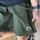 Shelley Jones泡泡紗冰絲速干短褲男夏季五分中褲美式高街寬松休閑運動(dòng)沙灘褲子 K24142軍綠色 XL [建議125-145斤]