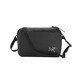 始祖鳥(niǎo)（ARC'TERYX）HELIAD 6L防潑水背包運動(dòng)戶(hù)外休閑拉鏈開(kāi)合單肩斜挎腰包男女同款 黑色 25*17*9cm 均碼