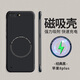 適用蘋果8plus手機殼7plus磁吸磨砂iphone8無邊框防摔6s保護套7p 磁吸無邊框【經(jīng)典黑】散熱 iPhone 8 Plus