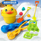 康迪拉家族兒童玩雪工具小黃鴨大號雪球夾玩雪玩具鏟子裝備夾雪球神器男女孩