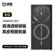 決色（DEFENSE）適用于華為Mate XT非凡大師真皮翻蓋保護(hù)殼全包xt三折疊手機(jī)殼透明雙奢磁吸智能視窗保護(hù)套晶透黑