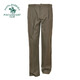 圣大保羅男裝2026春季新款直筒褲男商務(wù)休閑褲純棉合身版休閑褲男中腰褲 軍綠色 33 碼(84)175/84B