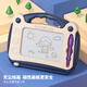 曼恩啟銘兒童畫(huà)板家用幼兒磁性寫(xiě)字板一歲寶寶 涂鴉1-3歲磁力畫(huà)畫(huà)玩具畫(huà)板 小號畫(huà)板 藍