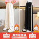 優(yōu)優(yōu)1點(diǎn)（Yoyo one）女童褲子春秋裝兒童闊腿褲白色春秋童裝長(cháng)褲女大童運動(dòng)衛褲 15046米白+15001黑【加絨2件】 160
